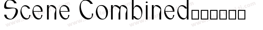 Scene Combined字体转换